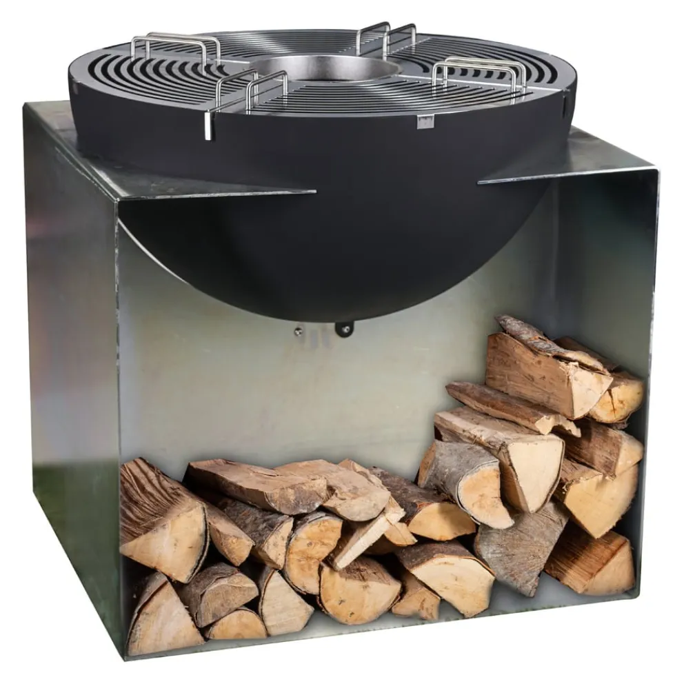Nouvel Feuerschale & Grill Olympia80 schwarz, silber Outlet