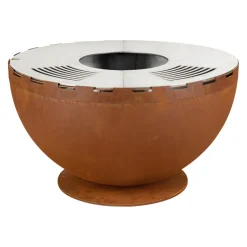 Nouvel Feuerschale Firebowl 80 rostrot New