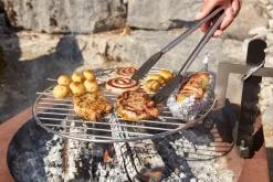 Nouvel Feuerschale mit integrierter Pizzafläche Passione due rostrot Discount