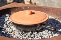 Nouvel Feuerschale mit integrierter Pizzafläche Passione due rostrot Discount