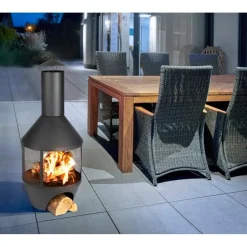 Buschbeck Feuerstelle Mata schwarz