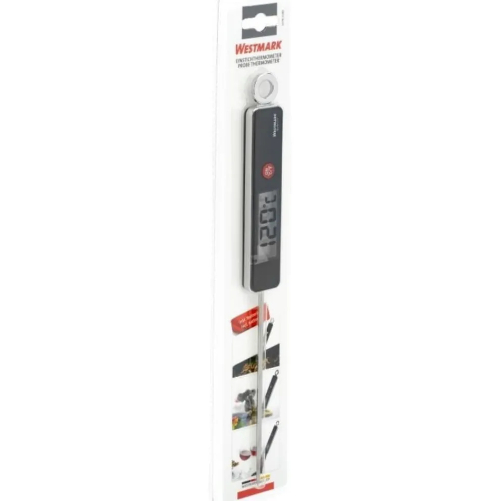 Westmark Fleischthermometer Grillme schwarz New