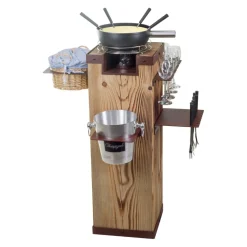 Nouvel Fondue Bar Natur braun, schwarz Online