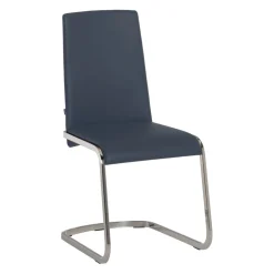 TEAM 7 Freischwinger F1 Leder L1 blau 41573 Outlet