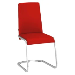 TEAM 7 Freischwinger F1 Leder L1 bordeaux 70411 Outlet