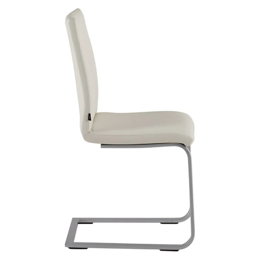 seetalswiss Freischwinger Lily Madras 410 Offwhite
