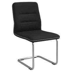 seetalswiss Freischwinger Linda Genua schwarz 0500 New