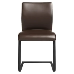 TEAM 7 Freischwinger Magnum Leder L1 dunkelbraun 74024