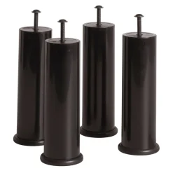 SUPERBA Fuss-Set Uniflex-Zubehör schwarz New