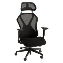 BYYU Gamingstuhl Gaming-105 blau, rosa, schwarz New