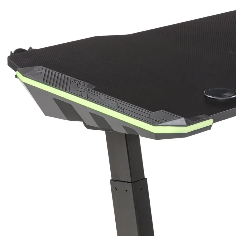 BYYU Gamingtisch Gamer schwarz Clearance