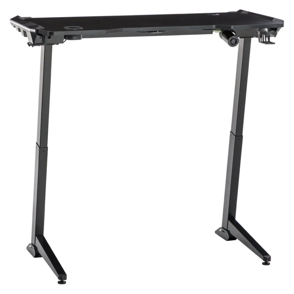 BYYU Gamingtisch Gamer schwarz Clearance