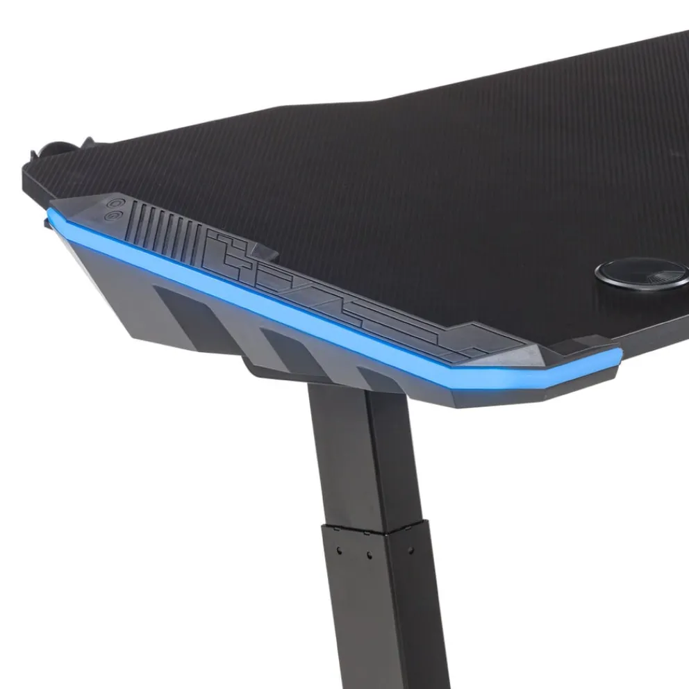 BYYU Gamingtisch Gamer schwarz Clearance