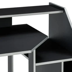 BYYU Gamingtisch Turbo-105 schwarz Clearance
