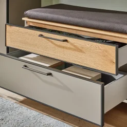 Dieter Knoll Garderobenbank Cando Fango, eichefarbig Hot