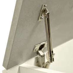 Sikelia Garderobenbank Shoe betongrau, weiss Hot