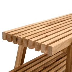 Linea Natura Garderobenbank Studioline eichefarbig Discount