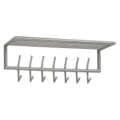 MID.YOU Garderobenpaneel Metall silber
