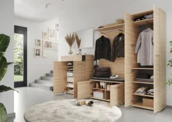 MID.YOU Garderobenpaneel Predore eichefarbig Outlet