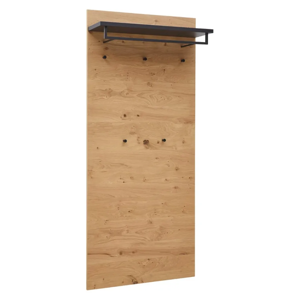 Dieter Knoll Garderobenpaneel Savona anthrazit, eichefarbig Outlet