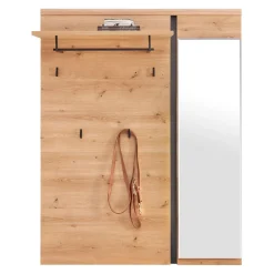 Linea Natura Garderobenpaneel Sonos eichefarbig, schwarz Sale
