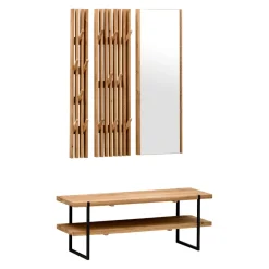 Linea Natura Garderobenpaneel Studioline eichefarbig Discount