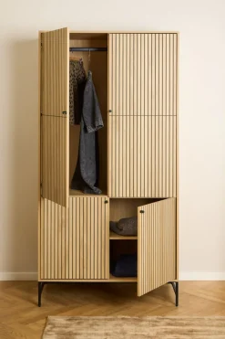 MID.YOU Garderobenschrank Albany eichefarbig Best