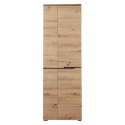 Voleo Garderobenschrank Detroit eichefarbig, graphitgrau Hot