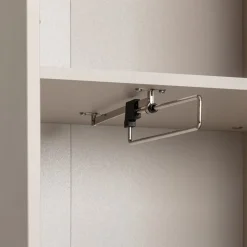 Voleo Garderobenschrank Indo eichefarbig, kaschmir Discount