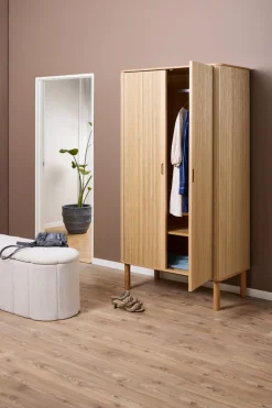 MID.YOU Garderobenschrank Langley eichefarbig Outlet