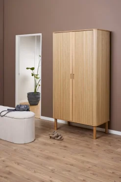 MID.YOU Garderobenschrank Langley eichefarbig Outlet