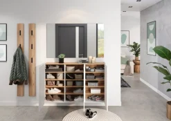 MID.YOU Garderobenschrank Libbiano weiss Discount