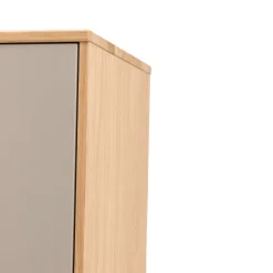 Novel Garderobenschrank Loveno eichefarbig, taupe New