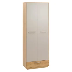 Novel Garderobenschrank Loveno eichefarbig, taupe New