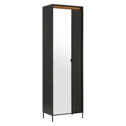 Hom'In Garderobenschrank Noto schwarz Hot
