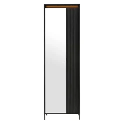 Hom'In Garderobenschrank Noto schwarz Hot