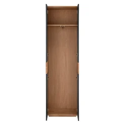 Linea Natura Garderobenschrank Rivo eiche, weiss