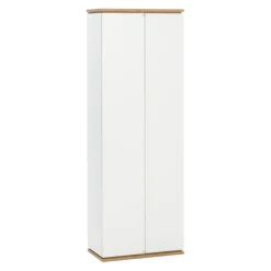 Xora Garderobenschrank Yamael eichefarbig, weiss Outlet