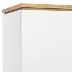 Xora Garderobenschrank Yamael eichefarbig, weiss Outlet