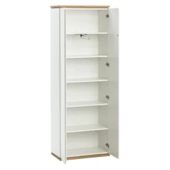Xora Garderobenschrank Yamael eichefarbig, weiss Outlet