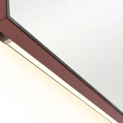 SUDBROCK Garderobenspiegel Lou 480ziegelrot, transparent Best