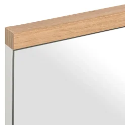 Xora Garderobenspiegel Yamael eichefarbig, weiss Discount
