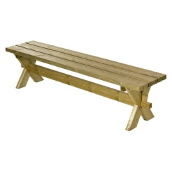 PLUS Gartenbank Nostalgie braungrau Hot