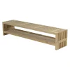 PLUS Gartenbank Rustik Clearance