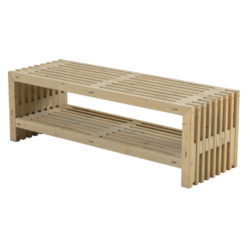 PLUS Gartenbank Rustik Outlet