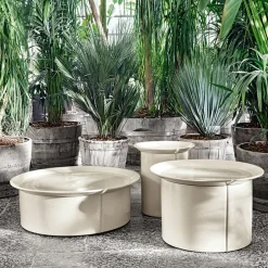 Gervasoni Gartenbeistelltisch Brise weiss Outlet