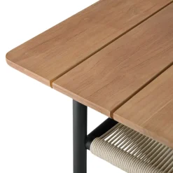 Ethnicraft Gartenbeistelltisch Corbey braun, schwarz Sale
