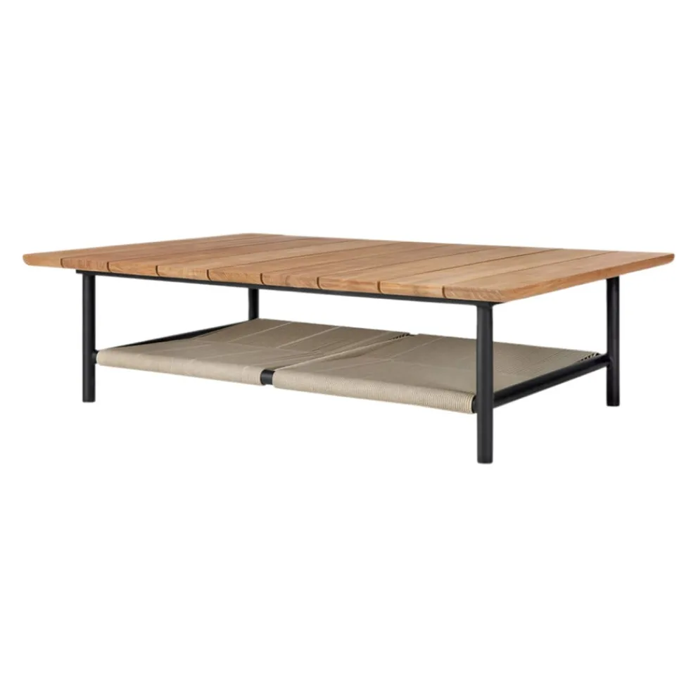 Ethnicraft Gartenbeistelltisch Corbey braun, schwarz Sale