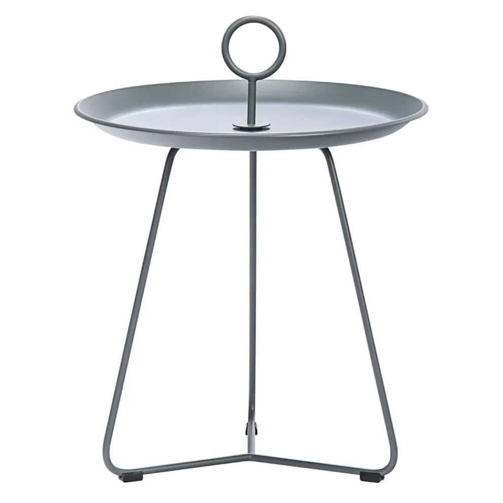 Houe Gartenbeistelltisch Eyelet dunkelgrau