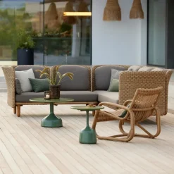 Cane-line Gartenbeistelltisch Glaze oliv Discount